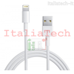 CAVO USB Lightning 1 metro per iPhone 5 5S 6 7 8 X IPAD 4 5 MINI cavetto ricarica dati 1m 100cm iOS8 