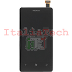 DISPLAY LCD + TOUCHSCREEN PER NOKIA LUMIA 800 COMPLETO N800 schermo touch screen