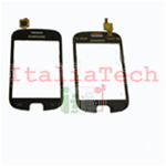 VETRINO TOUCHSCREEN per Samsung S5670 vetro touch screen Galaxy Fit NERO gt
