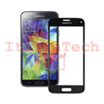 VETRINO per touchscreen Samsung Galaxy S5 mini G800 NERO vetro touch screen SM-G800F