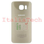 SCOCCA posteriore per Samsung Galaxy S6 Edge G925 oro back cover copri batteria gold