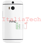 SCOCCA telaio posteriore per HTC ONE M8 bianco back cover copri batteria