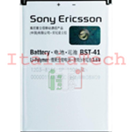 BATTERIA originale ricambio Sony Ericsson BST-41 BST41 per Xperia X1 X10 pila nuova sostitutiva bulk