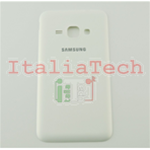 SCOCCA posteriore per Samsung J120F Galaxy J1 2016 bianco back cover copri batteria