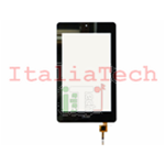 VETRINO touchscreen per ACER ICONIA ONE TAB B1-730 7" nero vetro touch screen