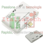 KIT DI CONNESSIONE  USB LIGHTNING per iPad 4 Mini MicroSD Camera Connection 3in1