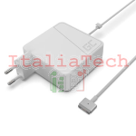 ALIMENTATORE PER NOTEBOOK APPLE MACBOOK 60W 16,5V 3,1A CONNETTORE MAGSAFE 2 GREEN CELL AD37