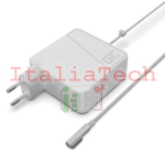 ALIMENTATORE PER NOTEBOOK APPLE MACBOOK 60W 16,5V 3,65A CONNETTORE MAGSAFE GREEN CELL AD03