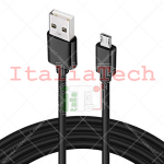 Cavo USB (USB/Micro-USB - 100 CM - Nero)