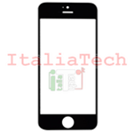 VETRINO per touchscreen iPhone 5 vetro touch screen NERO schermo display lcd