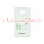 SCOCCA posteriore per Samsung S2 bianco guscio back cover copri batteria i9100