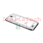 CORNICE CENTRALE per Samsung n7100 Galaxy NOTE 2 bianco middle plate FRAME TASTO VOLUME cover