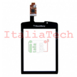 TOUCHSCREEN VETRINO per BlackBerry 9800 NERO touch screen frame schermo vetro