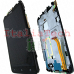 DISPLAY LCD ASSEMBLATO COMPLETO FRAME vetrino touchscreen per HTC One X vetro schermo G23