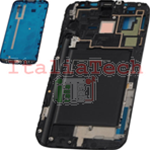 TELAIO CENTRALE per Samsung n7100 Galaxy Note 2 plate MIDDLE FRAME grigio titanium grey