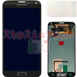 DISPLAY LCD ORIGINALE Samsung G900 Galaxy S5 GOLD ORO vetrino touch vetro schermo
