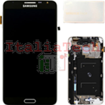 DISPLAY LCD ORIGINALE Samsung N7505 Galaxy NOTE 3 Neo NERO touch vetro schermo