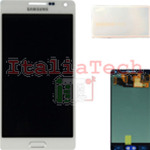 DISPLAY LCD ORIGINALE Samsung A500F Galaxy A5 BIANCO vetrino touch vetro schermo