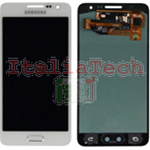 DISPLAY LCD ORIGINALE Samsung A300F Galaxy A3 BIANCO vetrino touch vetro schermo