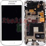 DISPLAY LCD ORIGINALE Samsung i9195i Galaxy S4 Mini PLUS bianco schermo completo