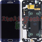 Display per Samsung G925 (Ori. Service Pack - Black Sapphire - Con frame)