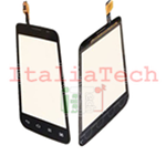 VETRO TOUCHSCREEN per LG L4 II 2 DUAL E445 Optimus vetrino touch screen NERO no display L 4