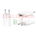 CARICABATTERIA DA PARETE spina presa usb da 1000 mah per dispositivo apple iphone 3g 4 4s 5 6 6s 7 8 X XS