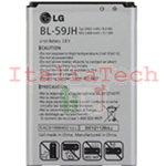 BATTERIA originale BL-59JH per LG P710 Optimus L7 II Pila Lucid 2 2460mAh