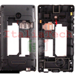 CORNICE CENTRALE per Nokia Lumia 435 532 1sim middle plate FRAME cover scocca