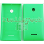 SCOCCA posteriore per Nokia Lumia 435 verde back cover copri batteria