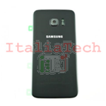 SCOCCA posteriore ORIGINALE per Samsung Galaxy S7 Edge G935 nero back cover copri batteria 