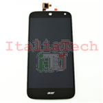 DISPLAY LCD ASSEMBLATO TOUCHSCREEN PER ACER Liquid z630 LCD NERO schermo touch screen