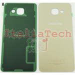 SCOCCA posteriore ORIGINALE per Samsung Galaxy A5 2016 A510F oro back cover copri batteria 