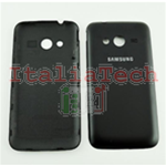 SCOCCA posteriore per Samsung G318H G313H Galaxy Trend Lite 2 nero back cover copri batteria