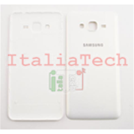 SCOCCA posteriore per Samsung Galaxy GRAND PRIME SM-G530 bianco back cover copri batteria