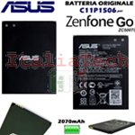 BATTERIA originale ASUS C11P1506 per Zenfone GO ZC500TG pila nuova sostitutiva 2070mAh bulk