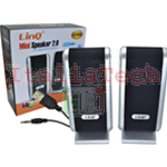 Casse LINQ 2.0 USB mini speaker con jack 3.5 ideali per PC notebook netbook LI-2030