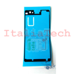 BIADESIVO Adesivo Colla Copribatteria Back Cover Sony Xperia Z1 Compact D5530 scocca