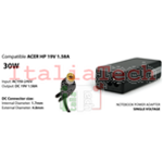 ALIMENTATORE PER NOTEBOOK ACER HP - 30W 19V 1.58A CONNETTORE 4.8X1.7MM - NBP02