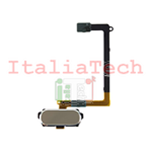 FLAT Flex TASTO HOME CENTRALE PER SAMSUNG S6 G920 G920F ORO gold pulsante