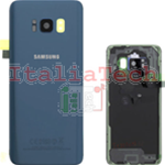 SCOCCA posteriore ORIGINALE per Samsung Galaxy S8 G955 Galaxy S8+ Plus Blu back cover copri batteria 