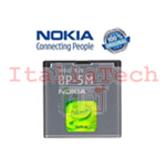 BATTERIA originale BP-5M per NOKIA 5610 5700 6110 Navigator 6220 Classic 6500 Slide 7390 8600 Luna