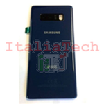 SCOCCA posteriore ORIGINALE per Samsung Galaxy Note 8 N950 blu back cover copri batteria 