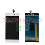 LCD DISPLAY + TOUCH PANEL ASSEMBLATI PER WIKO FEVER 4G (Bianco)