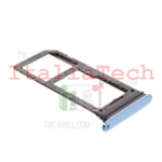 CARRELLO PORTA SIM per SAMSUNG S8 G950 tray carrellino scheda vano lettore BLU micro sd