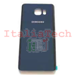 SCOCCA posteriore per Samsung Galaxy Note 5 N920 blu back cover copri batteria n920f