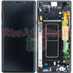 DISPLAY LCD ORIGINALE Samsung N960F Galaxy Note 9 NERO vetrino touch vetro schermo