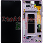 DISPLAY LCD ORIGINALE Samsung N960F Galaxy Note 9 LAVANDER vetrino touch vetro schermo