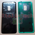 SCOCCA posteriore per Samsung Galaxy S9 G960F NERO back cover copri batteria 