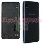 SCOCCA posteriore COMPATIBILE per Samsung A10 A105F nero back cover copri batteria 